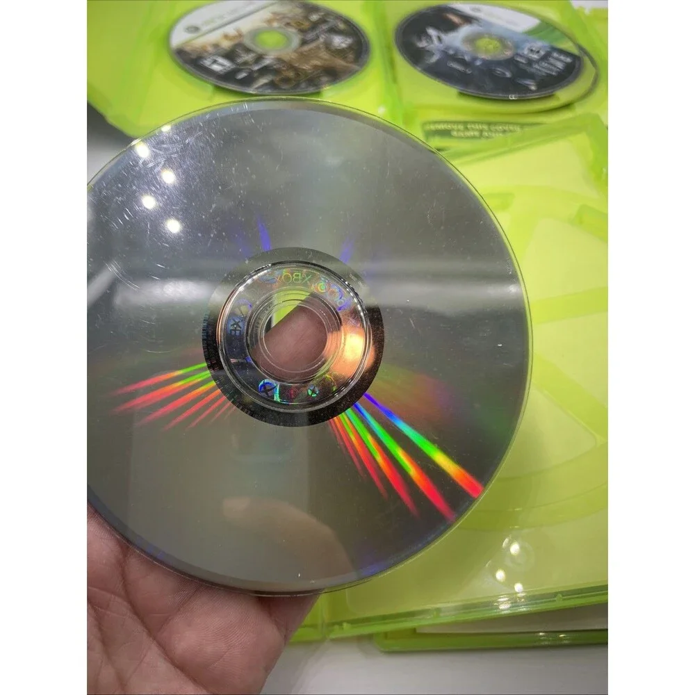Xbox 360 Game Lot of 5- LOTR Conquest, Fight Night Champion, Red Dead - TESTED